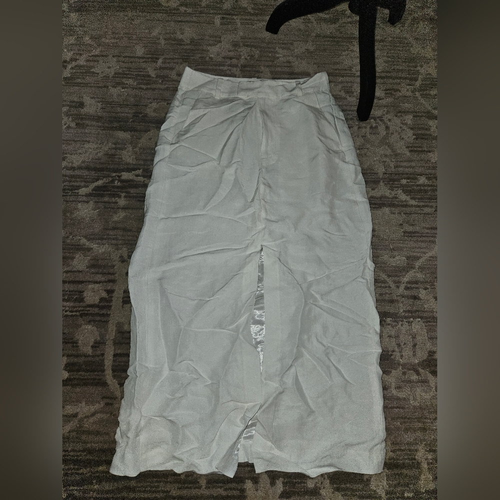 Nwot Madewell Linen Blend Skirt
